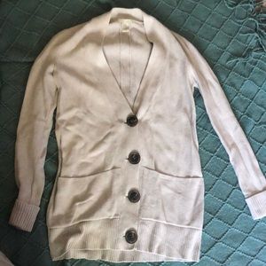 Cotton Knitted Button-up Cardigan Size S